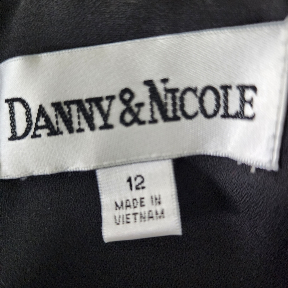 Danny & Nicole Women's Sleeveless Lined Shift Dress Size 12 - Picture 7 of 8